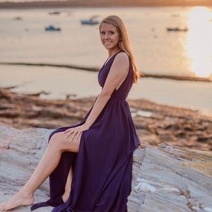 Navy Blue Maxi Dress from Lulu’s